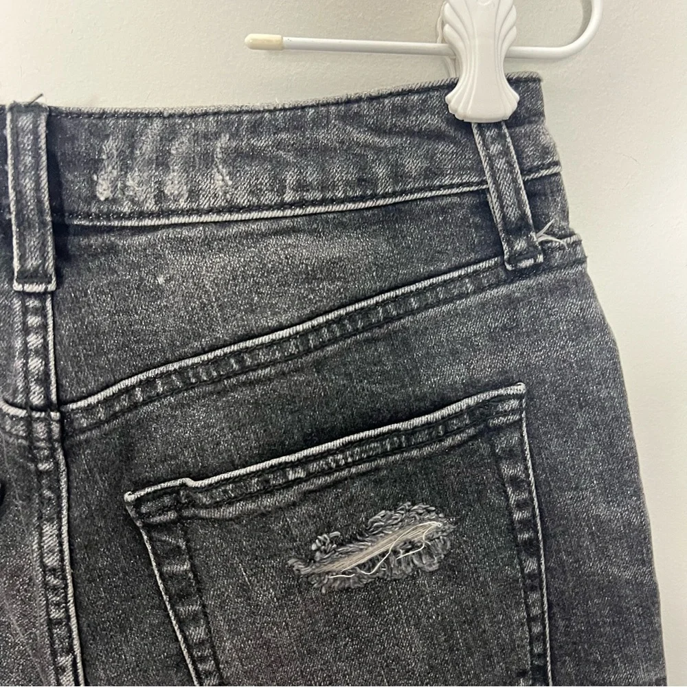 We the Free Lasso Shorts Washed Black Jeans Denim Cut offs Size 29 Revolve 1096
